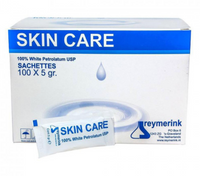 Weiße Vaseline - 5 Gramm - 100er Box