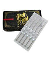 Black n' Gold Legacy - Round Shader Long Taper Tattoo Needles