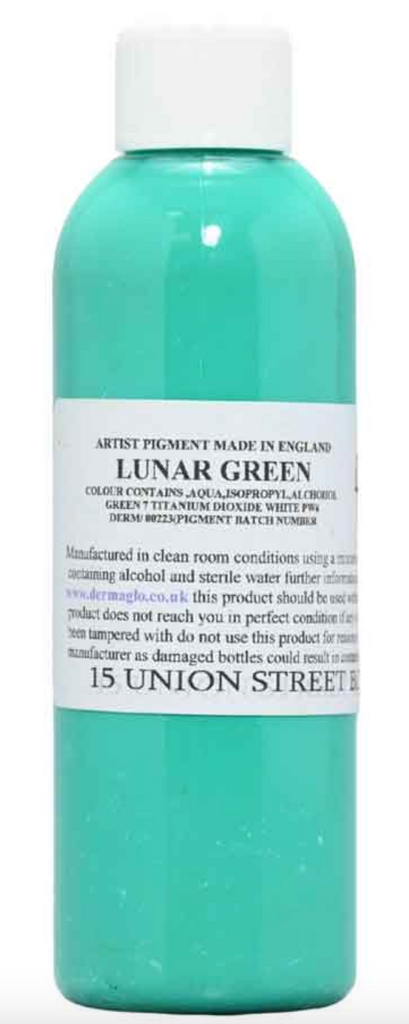 Dermaglo - Lunar Green - 100ml - Drawing Color