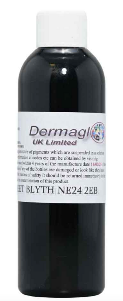 Dermaglo - Black - 100ml - Drawing Color