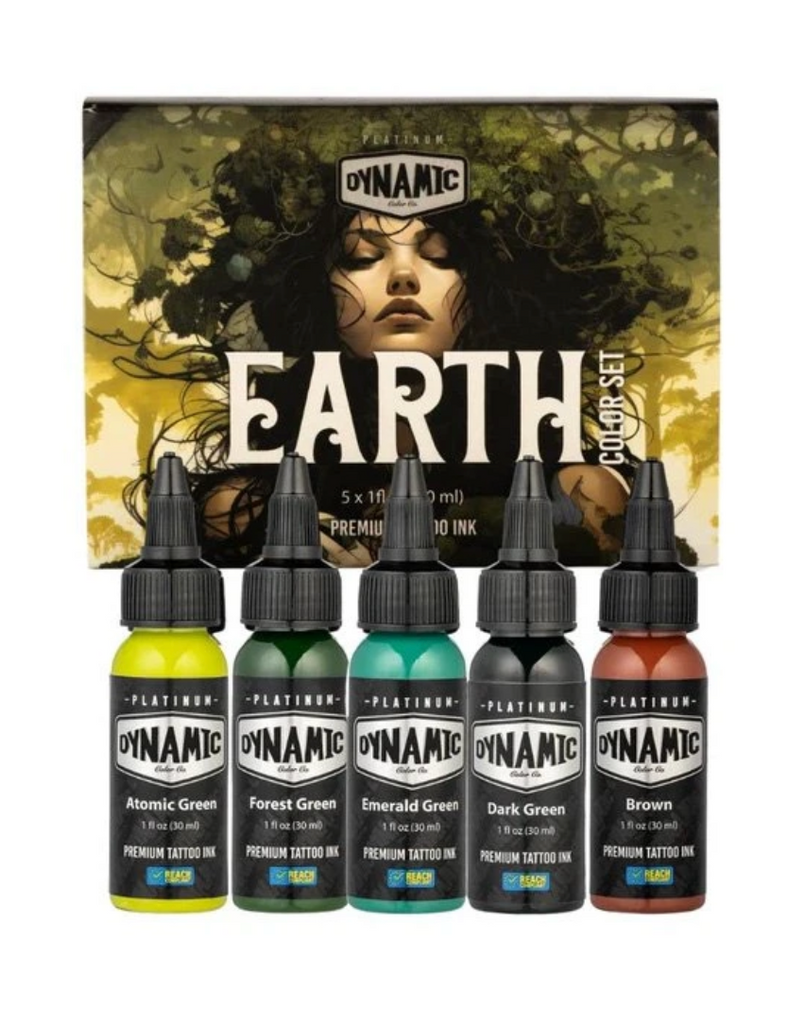 Dynamic Platinum - Earth Color Set - 5 x 30 ml / 1 oz