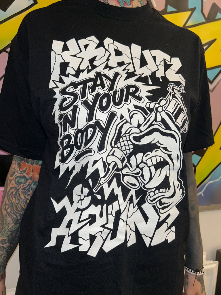 Krautz Ironz - T-Shirt - Stay in Your Body
