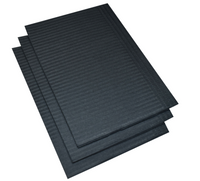 Arbeitsplatzunterlagen / Schutztücher - Schwarz - 125pack / 500Karton