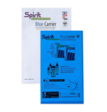 SPIRIT Thermal Papier Hülle / Carrier - 14" / Long - Blau