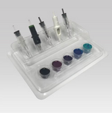Cartridge Tray - Modul Halter, 20 Stück, inkl. Farbbehälter