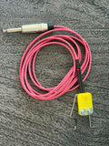 BANE MADE X DESTROY TROY CLIP CORD PINK - LASER WORM LEMON BASE