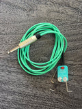 BANE MADE X DESTROY TROY CLIP CORD MINT - LASER WORM SEAFOAM BASE