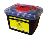 Nadelabwurfbehälter / Kanülen Abwurfbehälter - 2.0L oder 5.0L