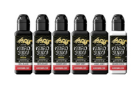 Kuro Sumi Imperial Tattoo Ink - Greywash Shading Set 6 x 44 ml