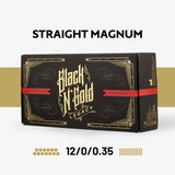 Black n' Gold Legacy - Magnum Tattoo Needles (12/0.35) SALE SALE SALE