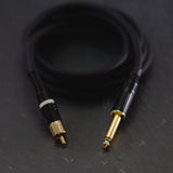 Hard Craft Company Black HEAVYDUTY RCA CABLE