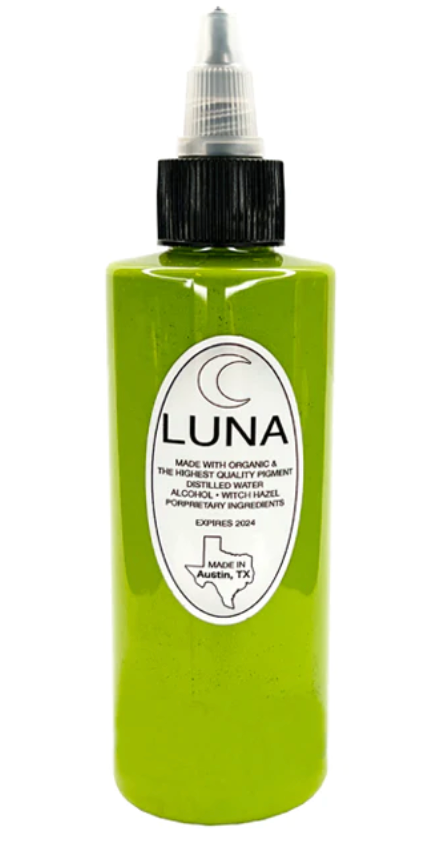 Luna Pigment - Radiant Parrot Green - Paint