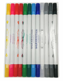 Squidster Skin Marker SET-11 Farben + 1 Eraser